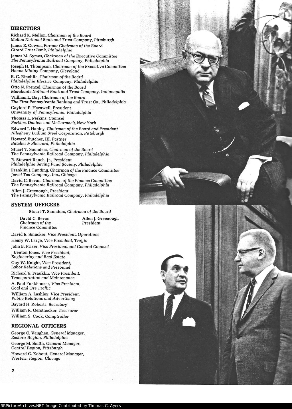 PRR 119th Annual Report, Page 2, 1965